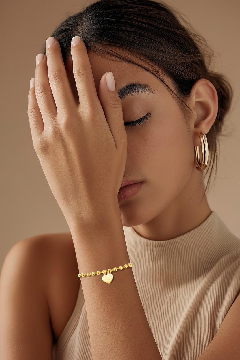 Juliette Hearts Bracelet | Water-Proof, Hypoallergenic, Tarnish-Free Bracelets