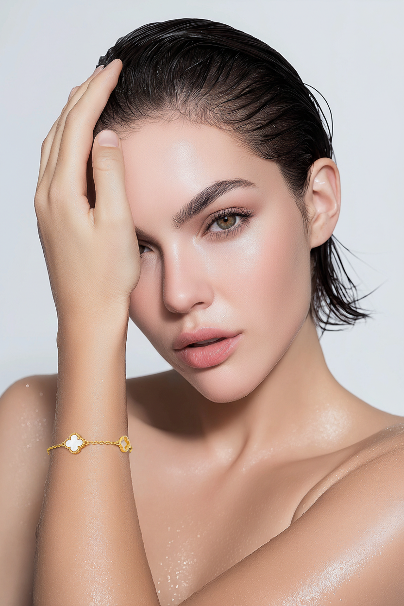 Genevieve Flower Meadow Bracelet | Water-Proof, Hypoallergenic, Tarnish-Free Bracelets