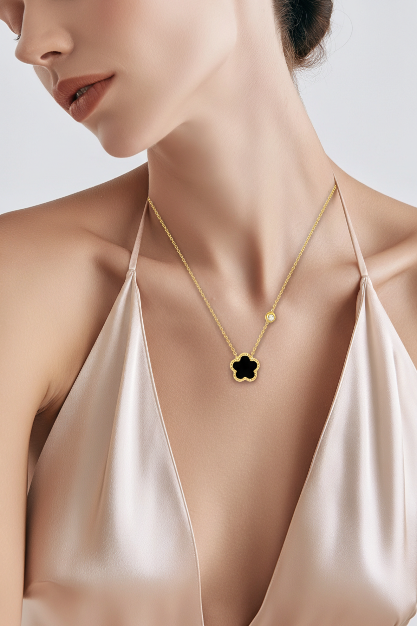 Venus Flower Necklace | Water-Proof, Hypoallergenic, Tarnish-Free Necklaces