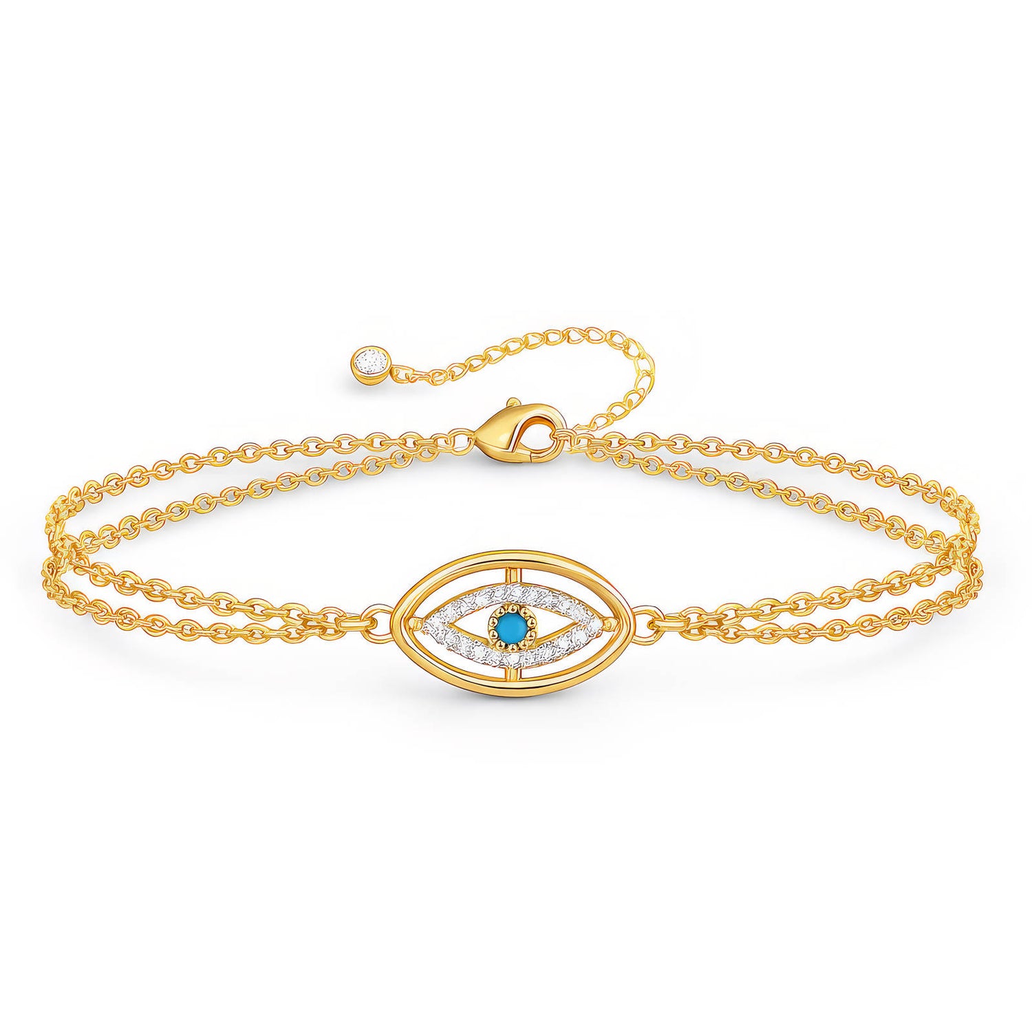 Astra Evil Eye Bracelet | Water-Proof, Hypoallergenic, Tarnish-Free Bracelets