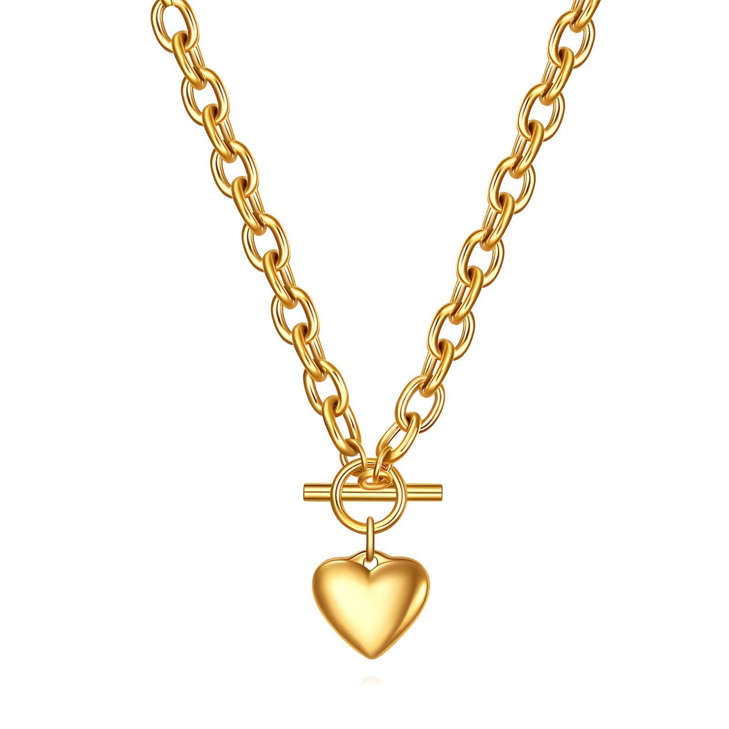 Hera Heart Necklace | Water-Proof, Hypoallergenic, Tarnish-Free Necklaces