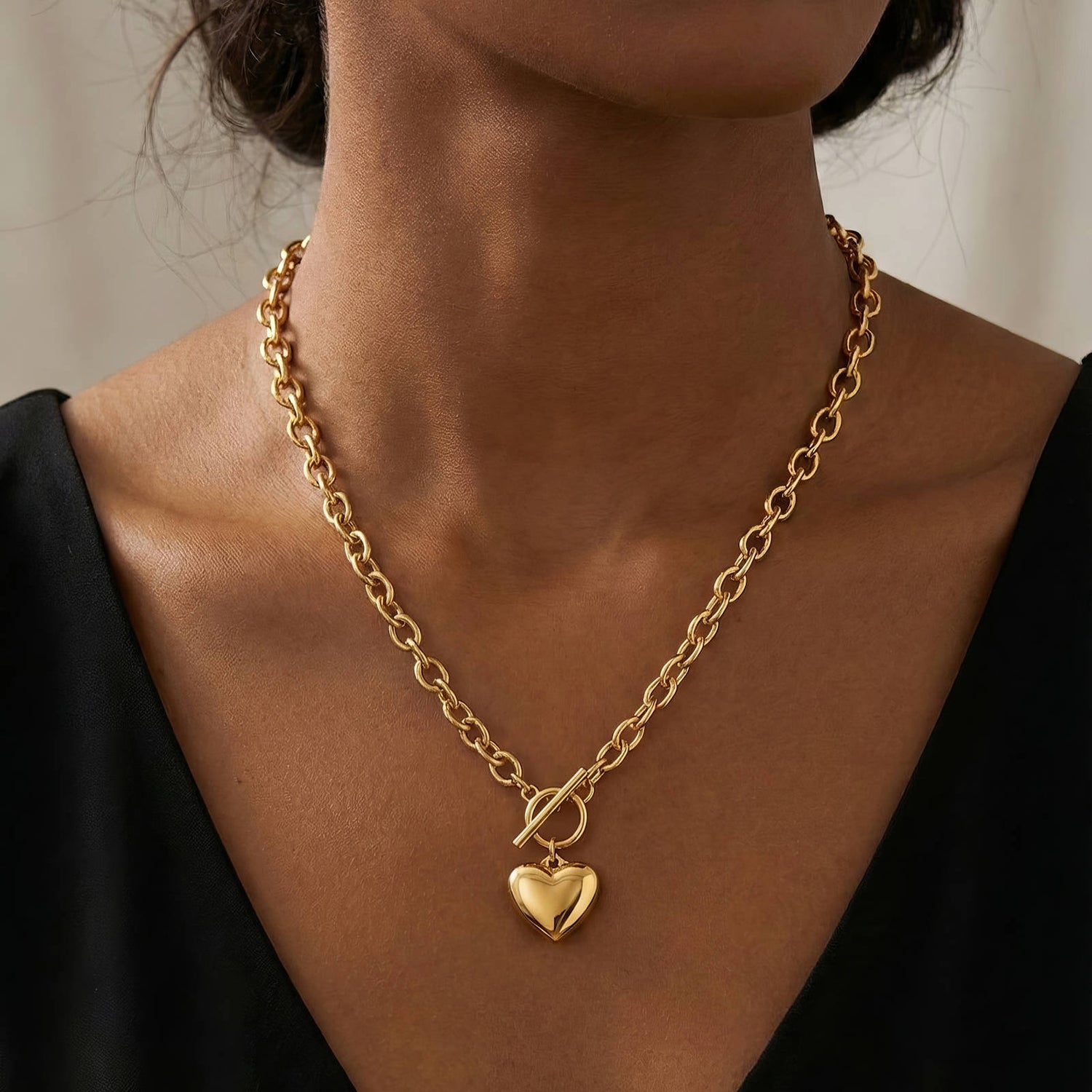 Hera Heart Necklace | Water-Proof, Hypoallergenic, Tarnish-Free Necklaces