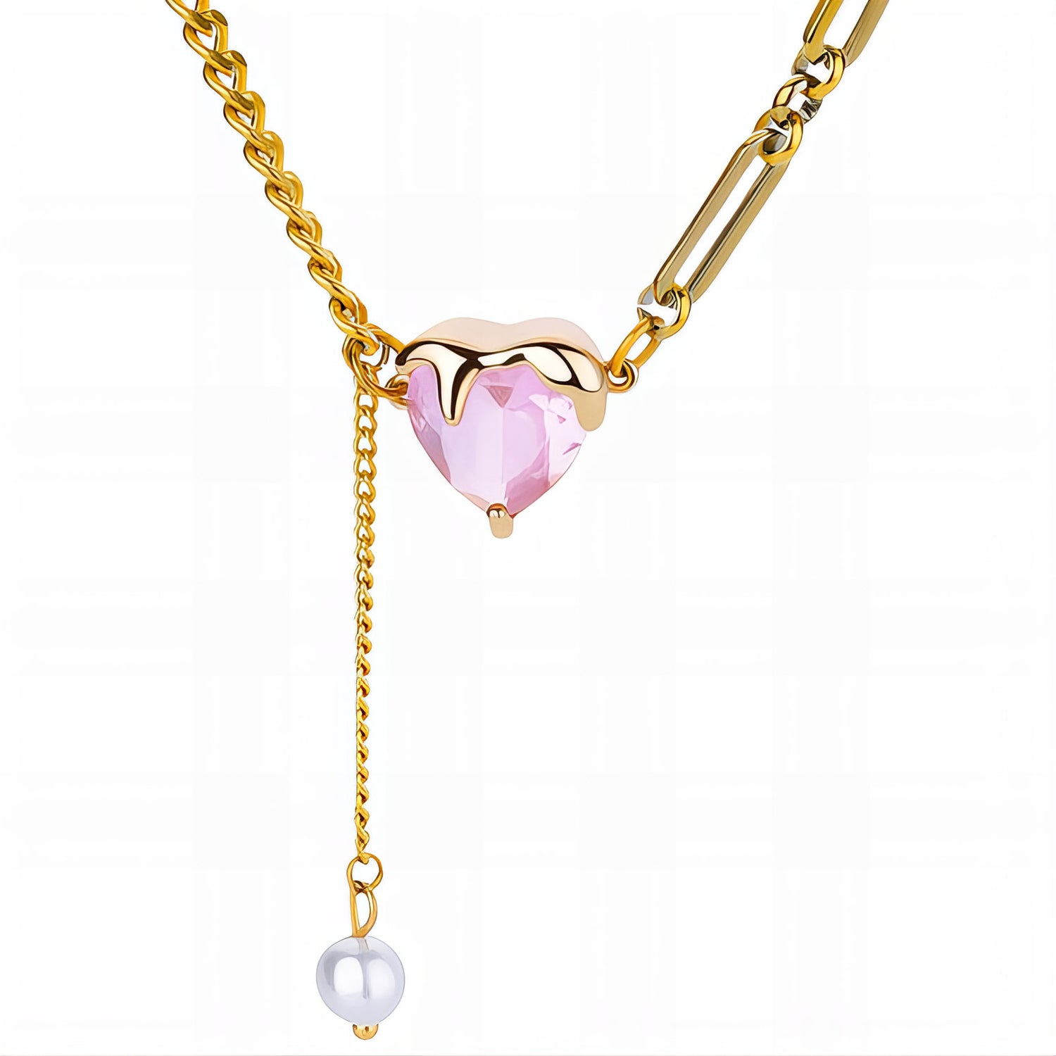 Solveig Heart Necklace | Water-Proof, Hypoallergenic, Tarnish-Free Necklaces